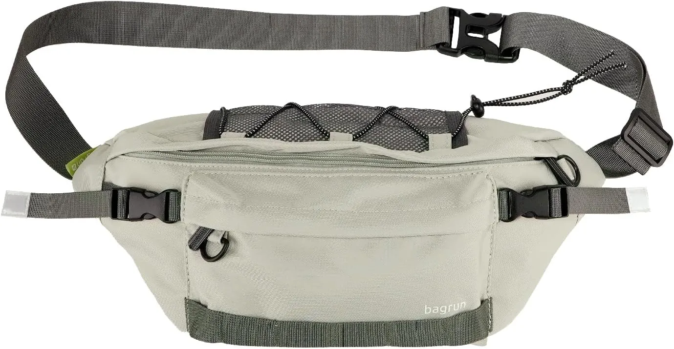 Industrial Utility Sling Bag - Chest Shoulder Crossbody Everyday Carry Backpack for Tactical, Travel, Gym, Sport (Fashionable Light Grey)