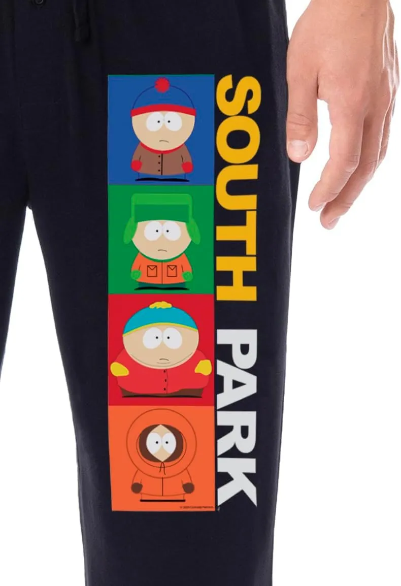 INTIMO South Park Men's TV Show Square Cartman Kenny Kyle Stan Sleep Pajama Pants