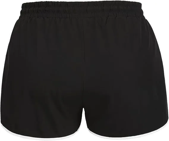 IN'VOLAND Women's Plus Size Swim Shorts Quick Dry Beach Boardshorts Swimwear Bottom Trunks with Pockets 2025