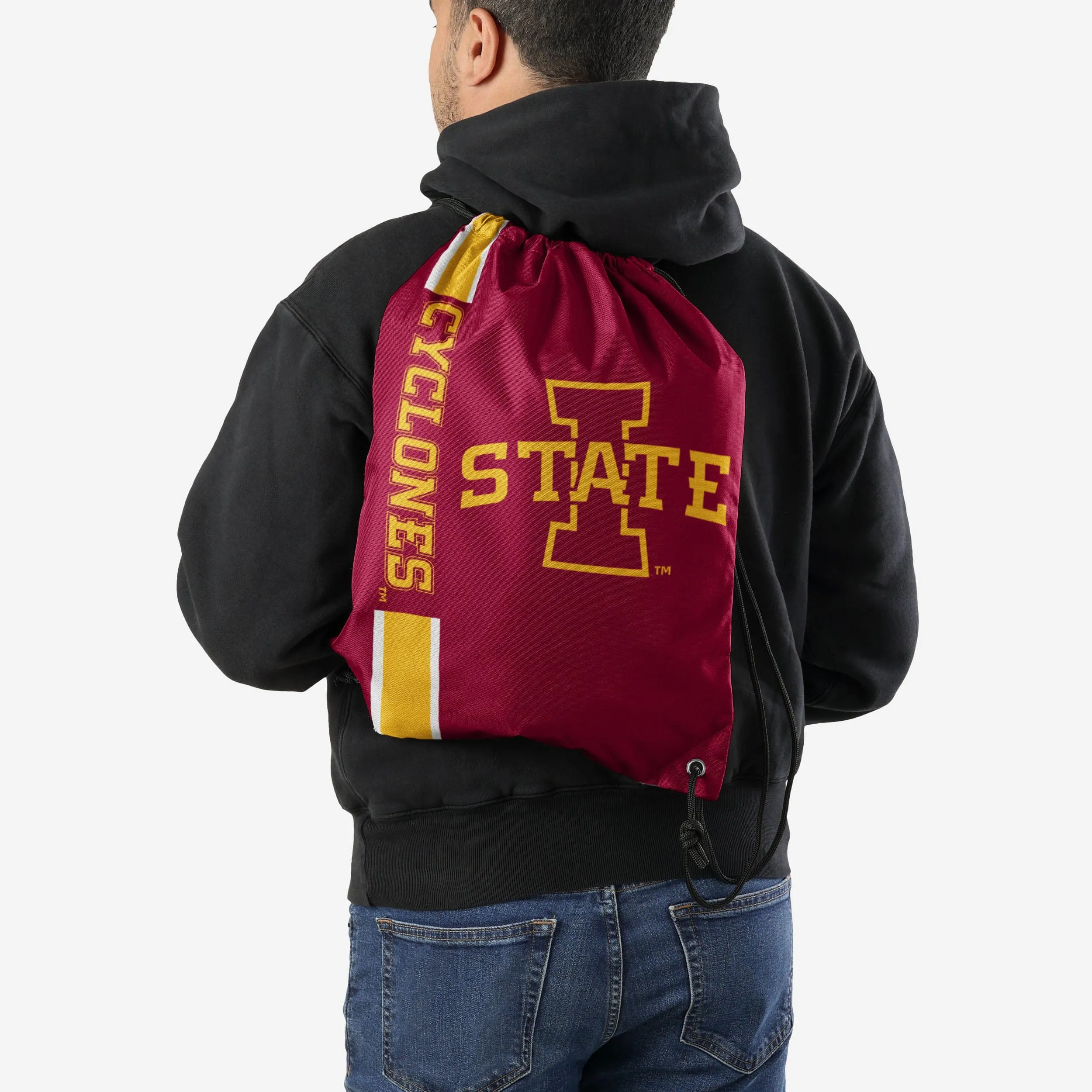 Iowa State Cyclones Big Logo Drawstring Backpack