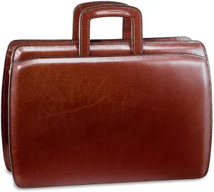 Jack Georges Elements Professional Briefcase #4202 (Cognac)