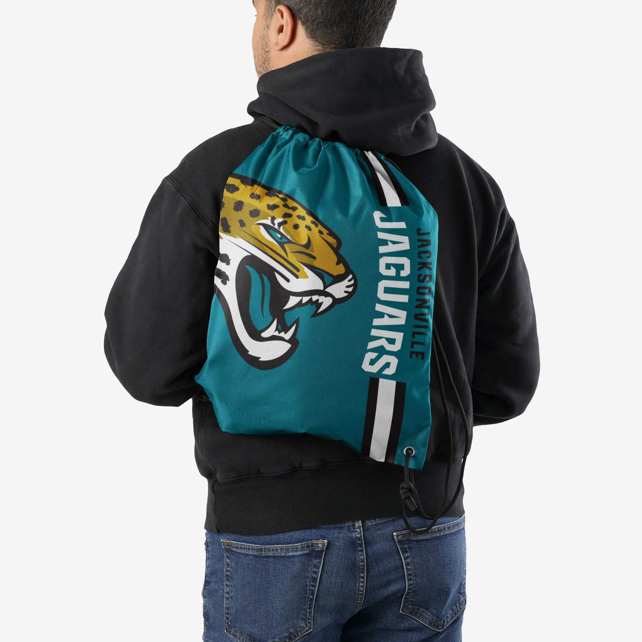 Jacksonville Jaguars Green Alternate Color Big Logo Drawstring Backpack