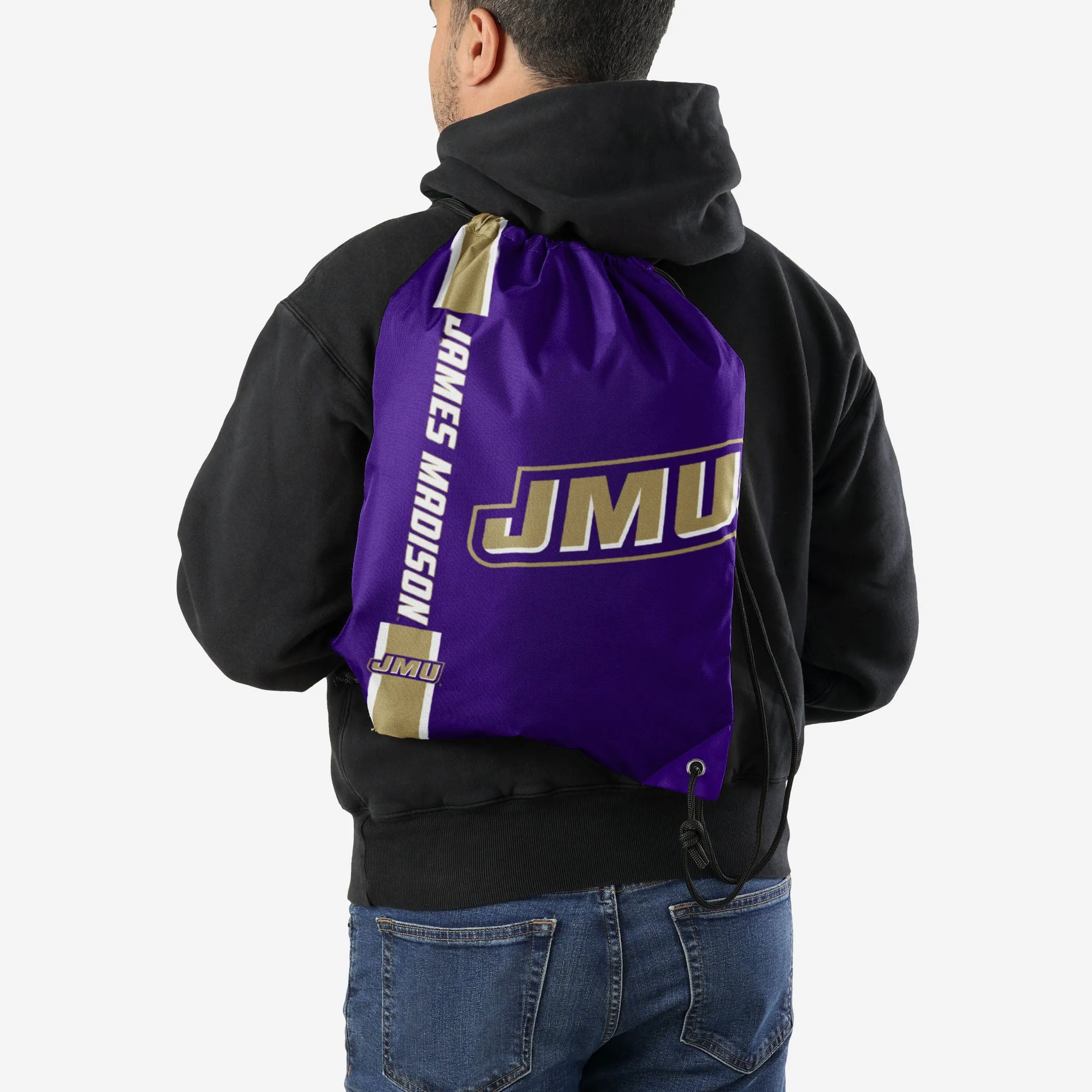 James Madison Dukes Big Logo Drawstring Backpack