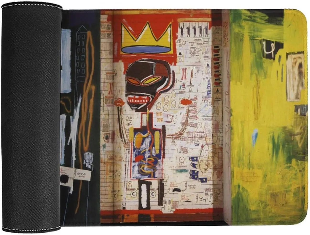 Jean Michel Basquiat Grillo Art Large Mouse Pad for Desk 40X75cm