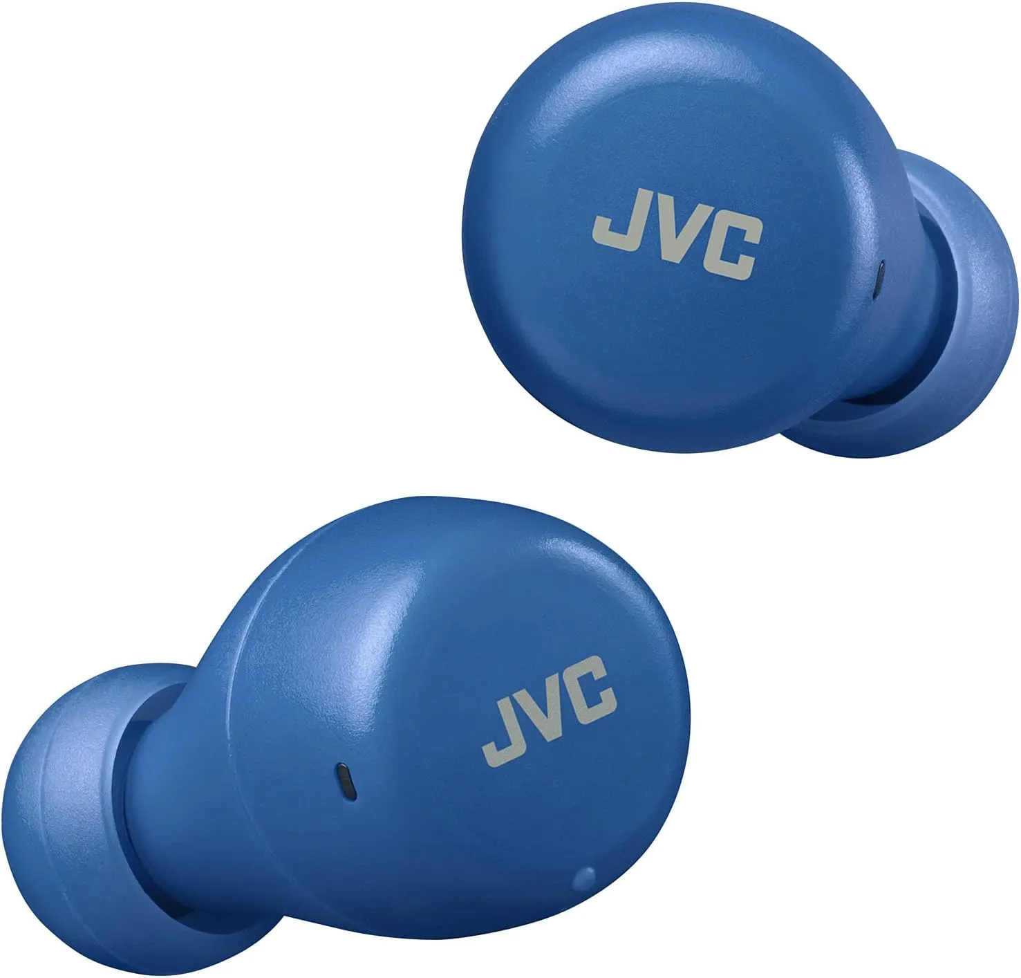 JVC Gumy mini True Wireless Earbuds Headphones, Bluetooth 5.1, Water Resistance(IPX4), Long Battery Life (up to 15 Hours) - HAZ55TA (Blue)