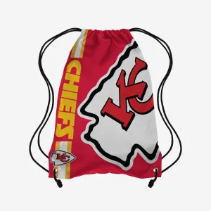 Kansas City Chiefs Big Logo Drawstring Backpack