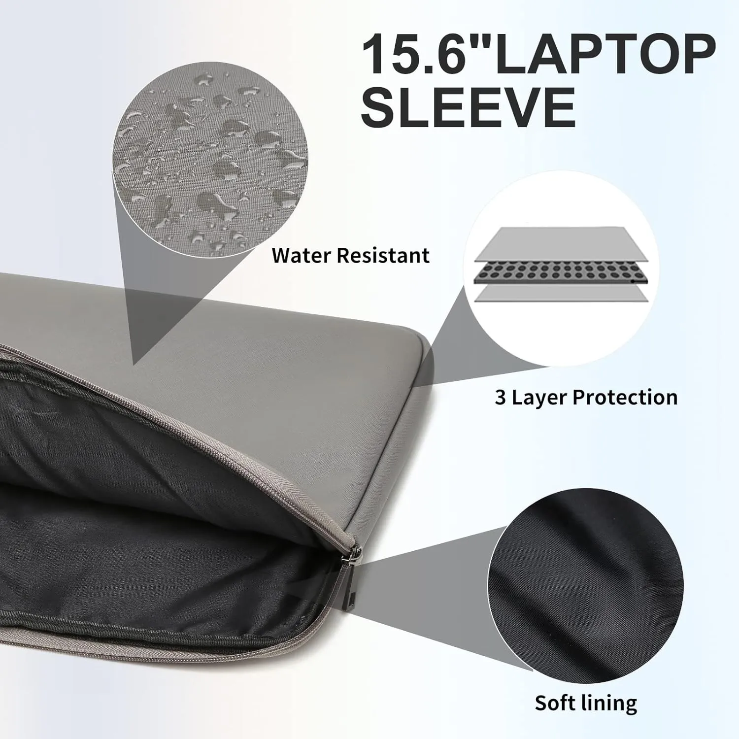Keyli 4pc Sets Laptop Bag for Women Large Leather Laptop Briefcase with USB Charging Port Computer Shoulder tote Bags Purse