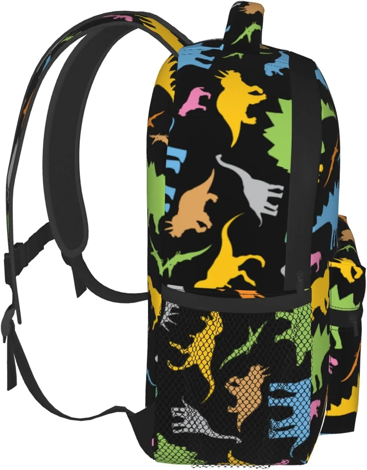 Kid's Mini Backpack 12 inch Colorful Dinosaur Backpack Schoolbag Preschool Kindergarten Children Bag Nursery Travel Bag for Toddler Boys Girls Age 3-7