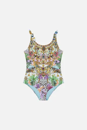 KIDS TIE SHOULDER ONE PIECE 4-10 DEAR AMORE MIO