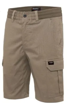 KING GEE K17007 TRADIES RIB COMFORT WAIST SHORT