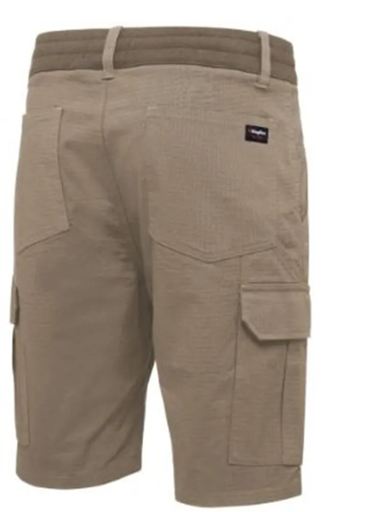 KING GEE K17007 TRADIES RIB COMFORT WAIST SHORT