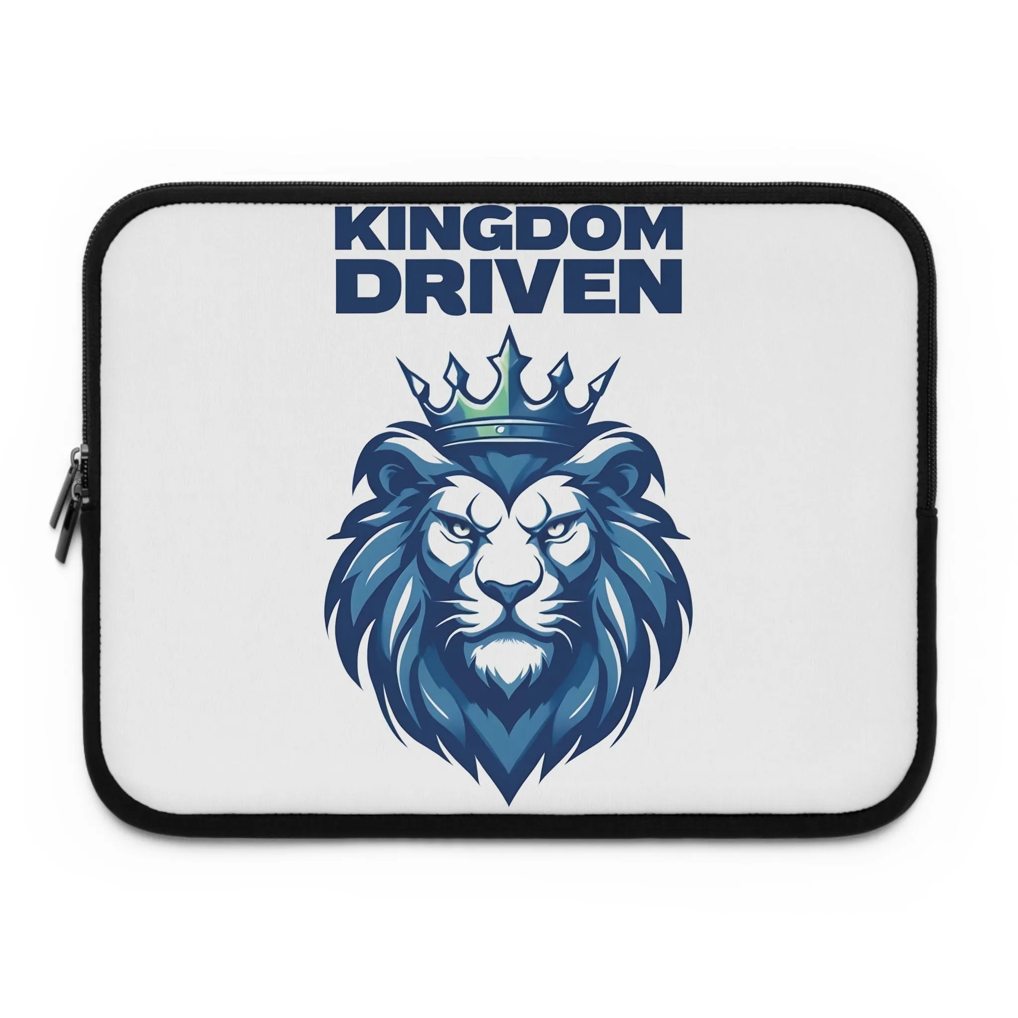 Kingdom Driven Laptop Sleeve – Water-Resistant Neoprene, Dual Zipper, Protective & Lightweight