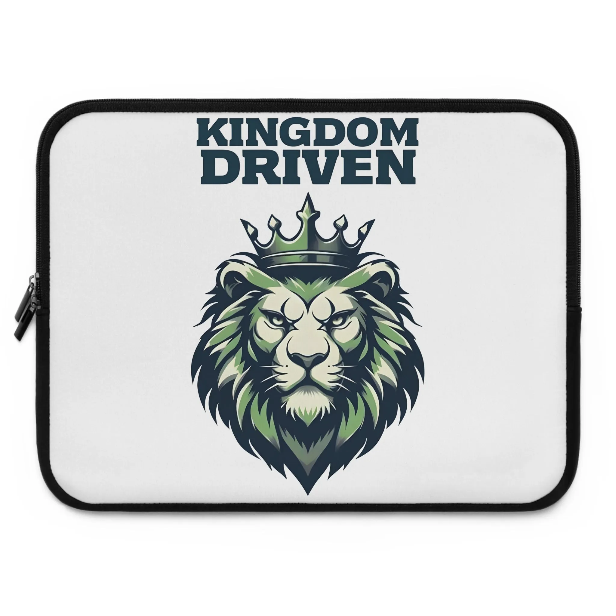 Kingdom Driven Laptop Sleeve – Water-Resistant Neoprene, Dual Zipper, Protective & Lightweight
