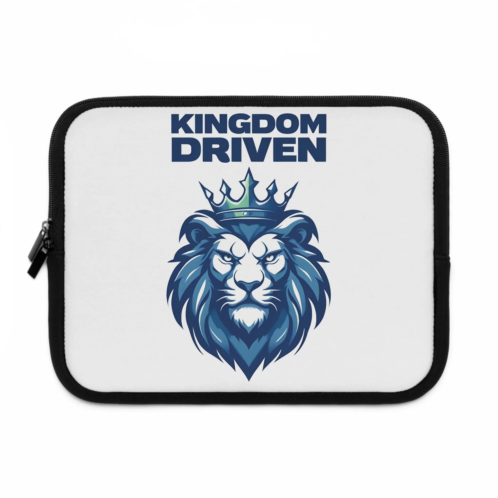 Kingdom Driven Laptop Sleeve – Water-Resistant Neoprene, Dual Zipper, Protective & Lightweight