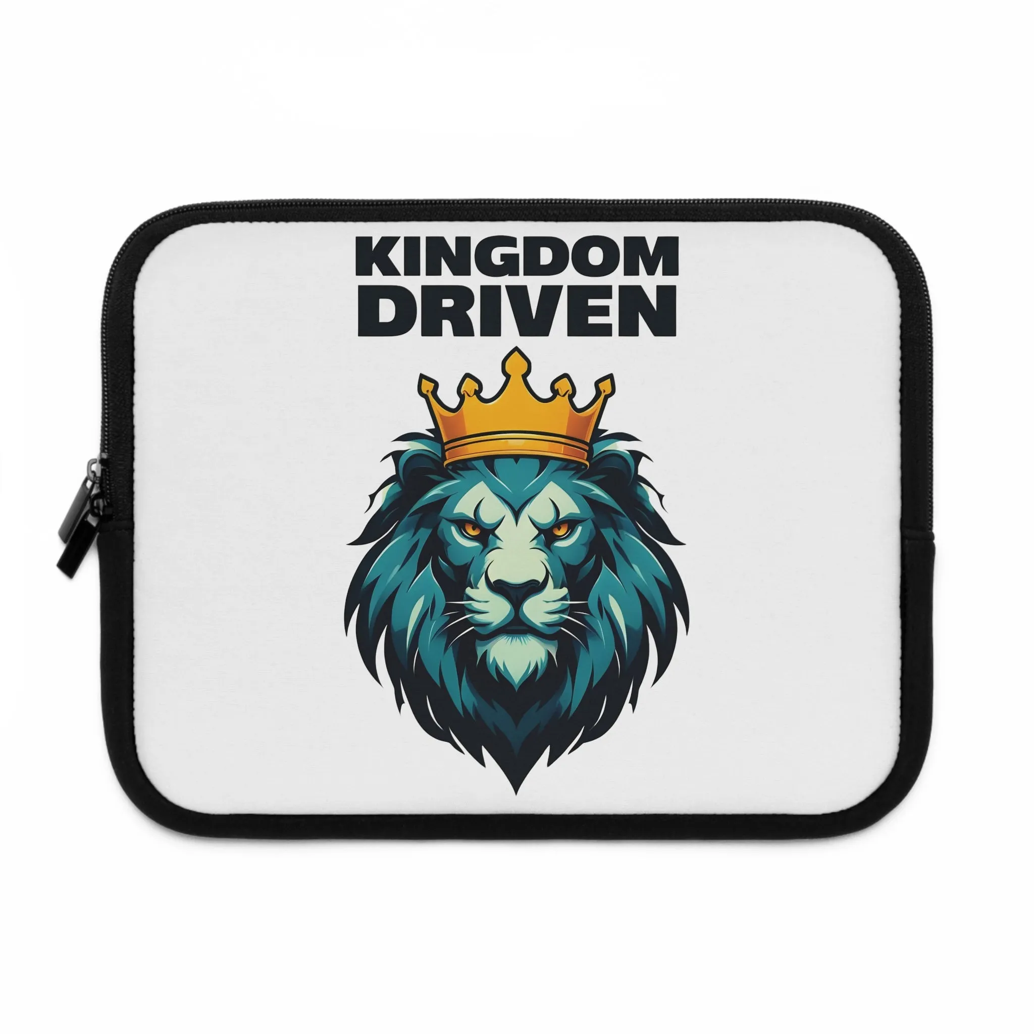 Kingdom Driven Laptop Sleeve – Water-Resistant Neoprene, Dual Zipper, Protective & Lightweight