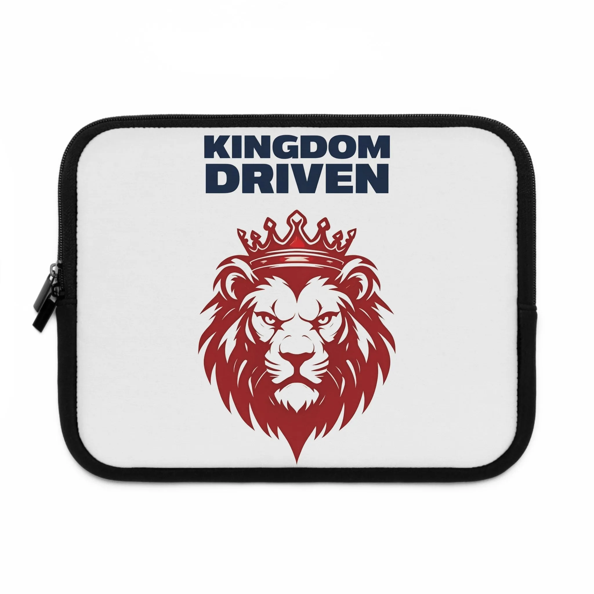 Kingdom Driven Laptop Sleeve – Water-Resistant Neoprene, Dual Zipper, Protective & Lightweight