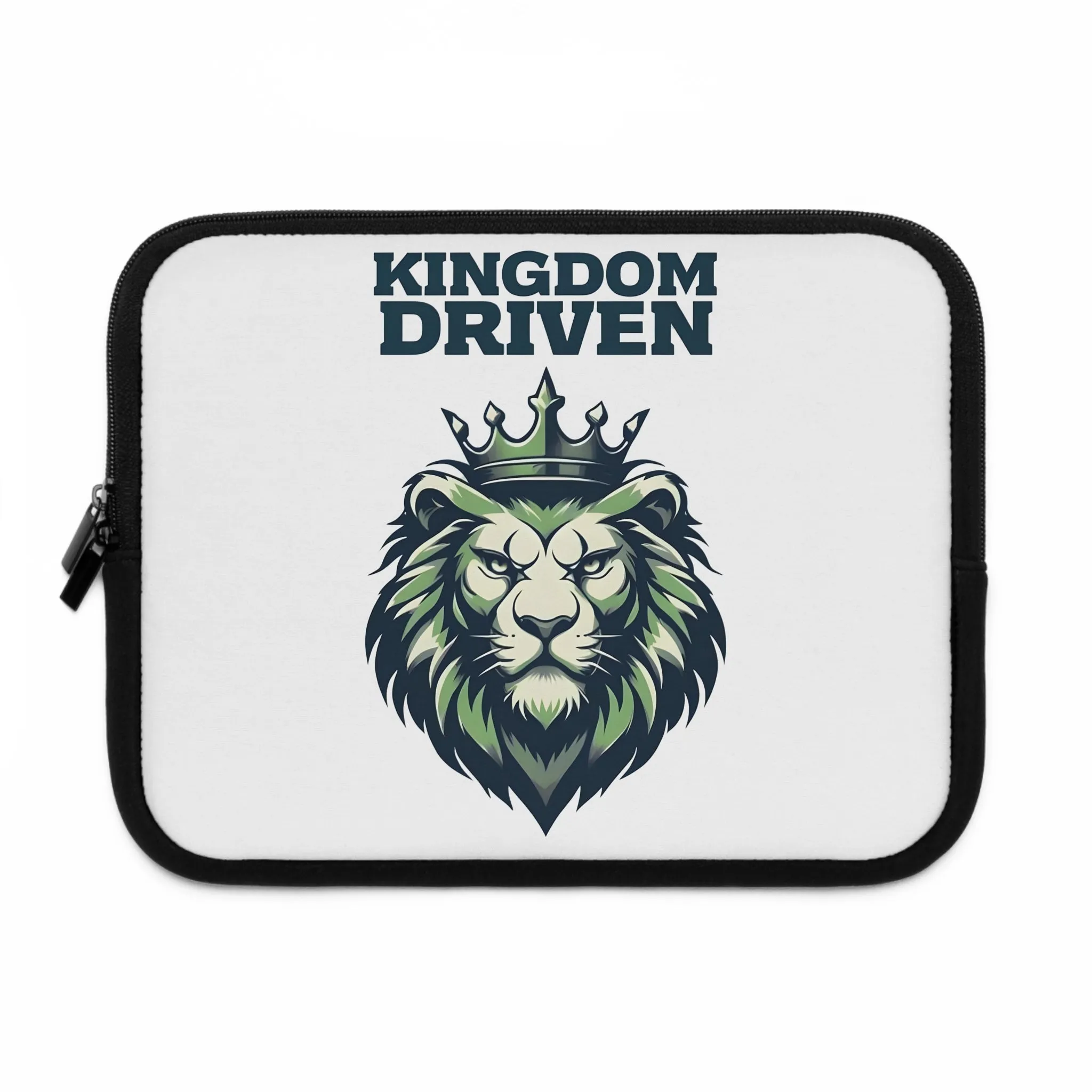 Kingdom Driven Laptop Sleeve – Water-Resistant Neoprene, Dual Zipper, Protective & Lightweight