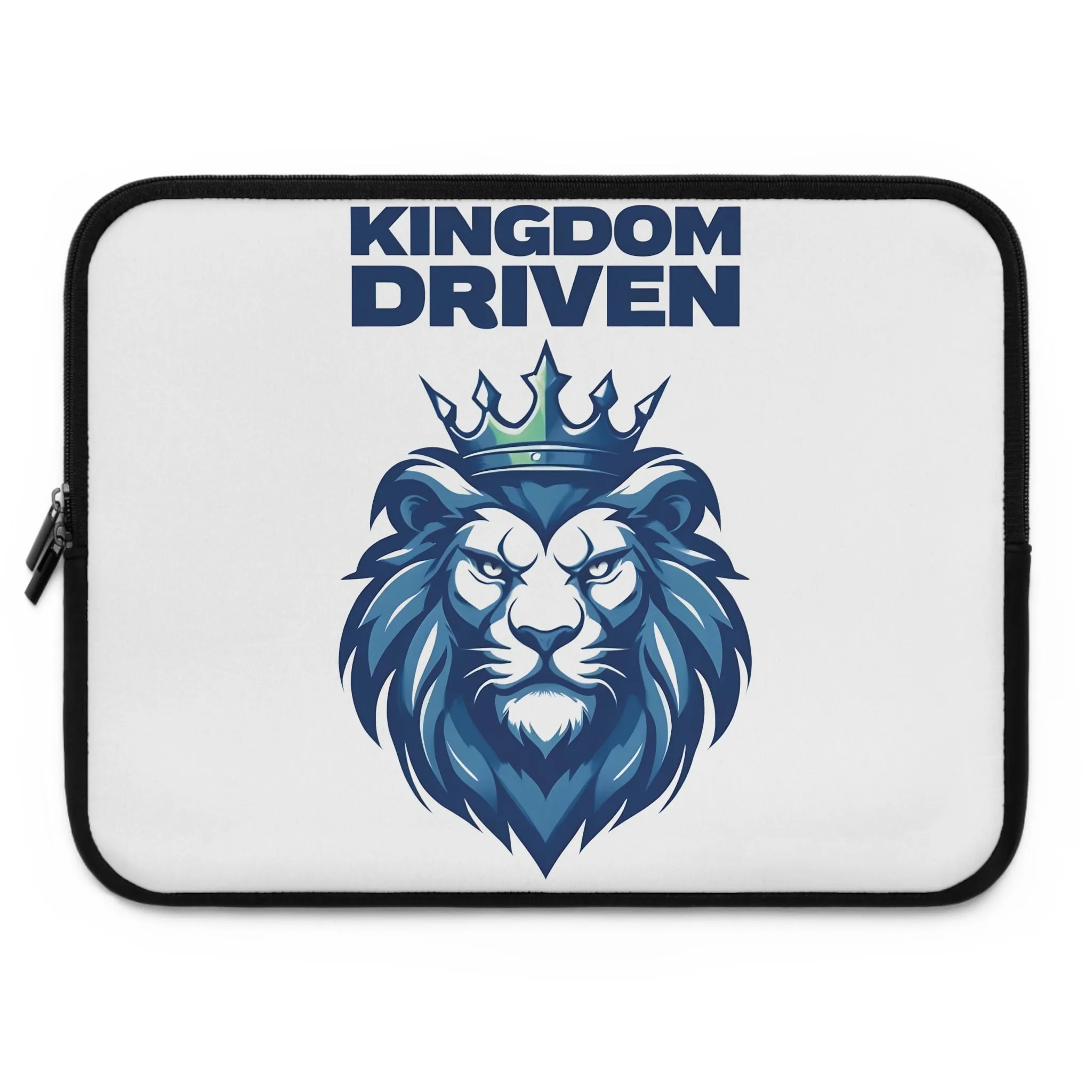 Kingdom Driven Laptop Sleeve – Water-Resistant Neoprene, Dual Zipper, Protective & Lightweight
