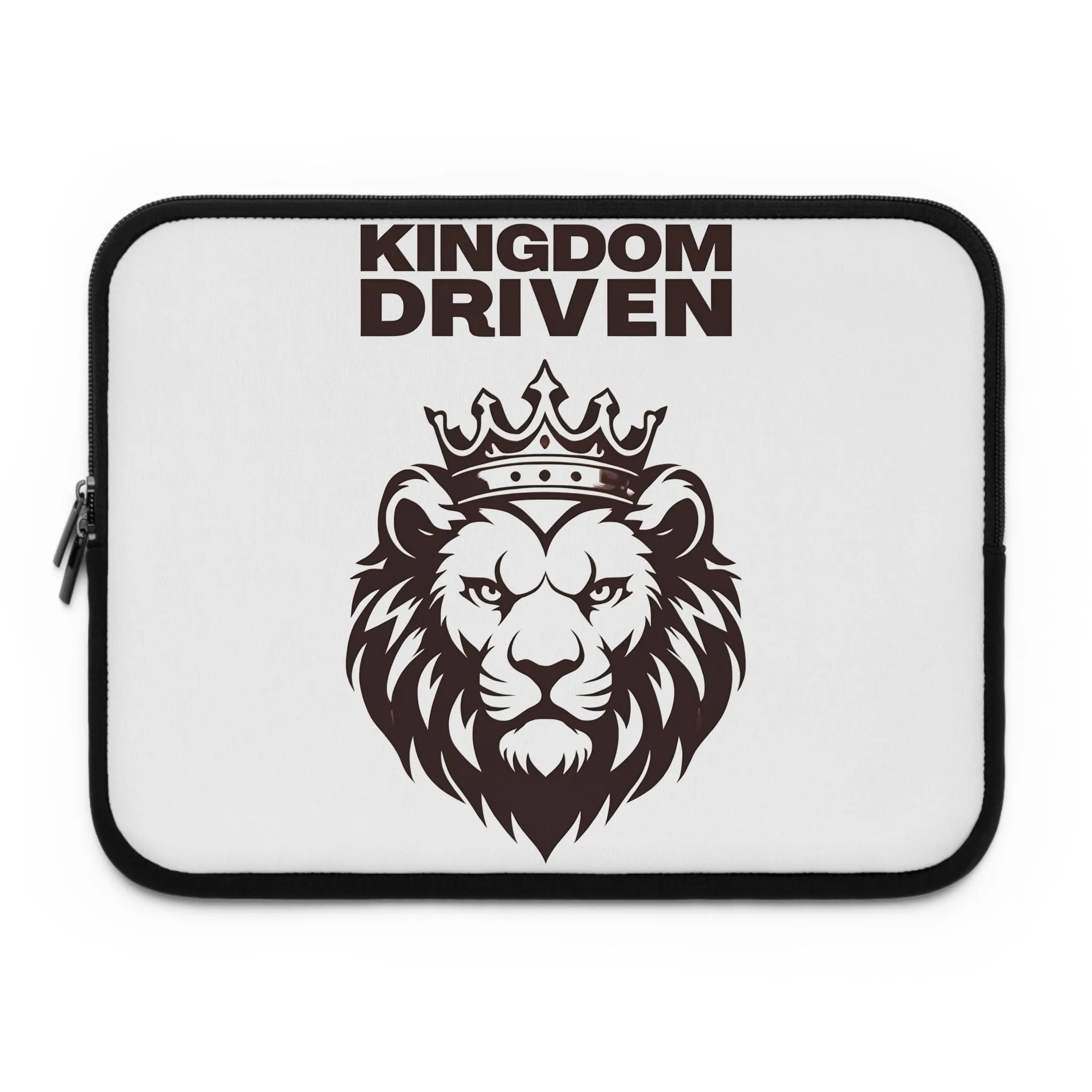 Kingdom Driven Laptop Sleeve – Water-Resistant Neoprene, Dual Zipper, Protective & Lightweight