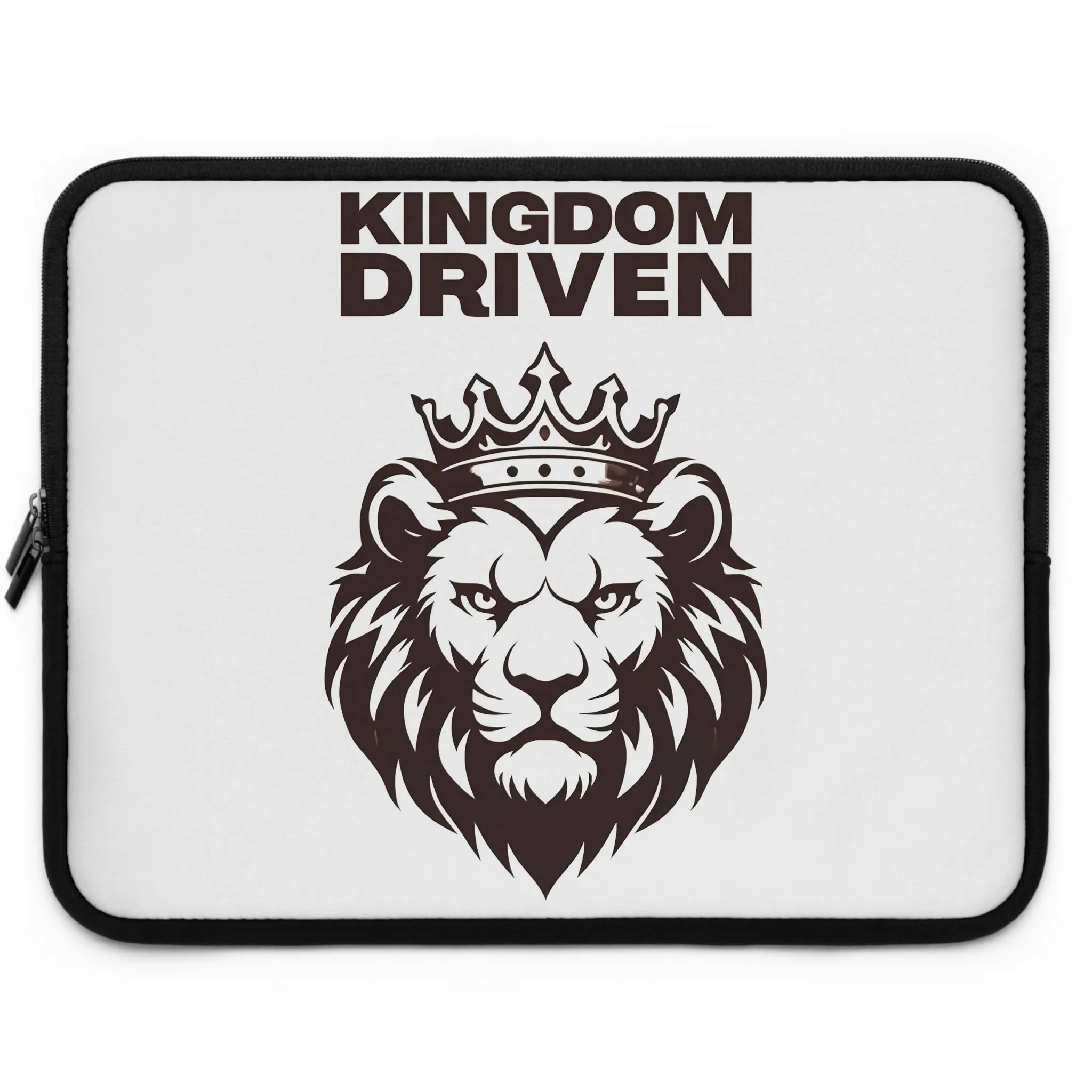 Kingdom Driven Laptop Sleeve – Water-Resistant Neoprene, Dual Zipper, Protective & Lightweight