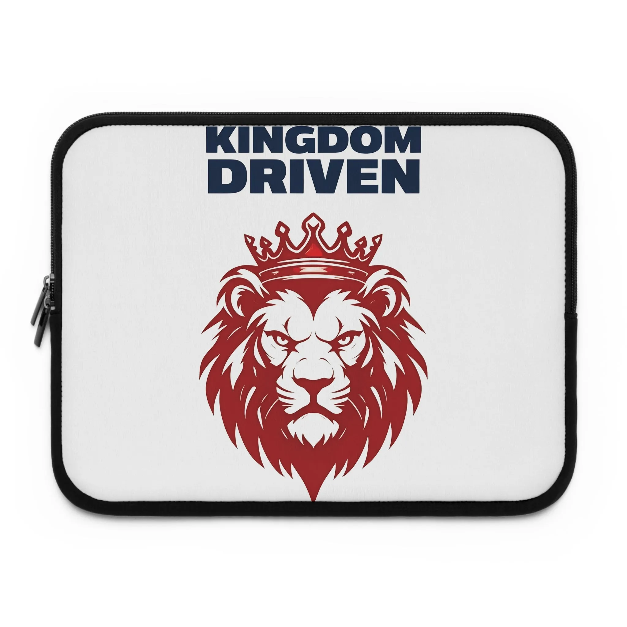 Kingdom Driven Laptop Sleeve – Water-Resistant Neoprene, Dual Zipper, Protective & Lightweight