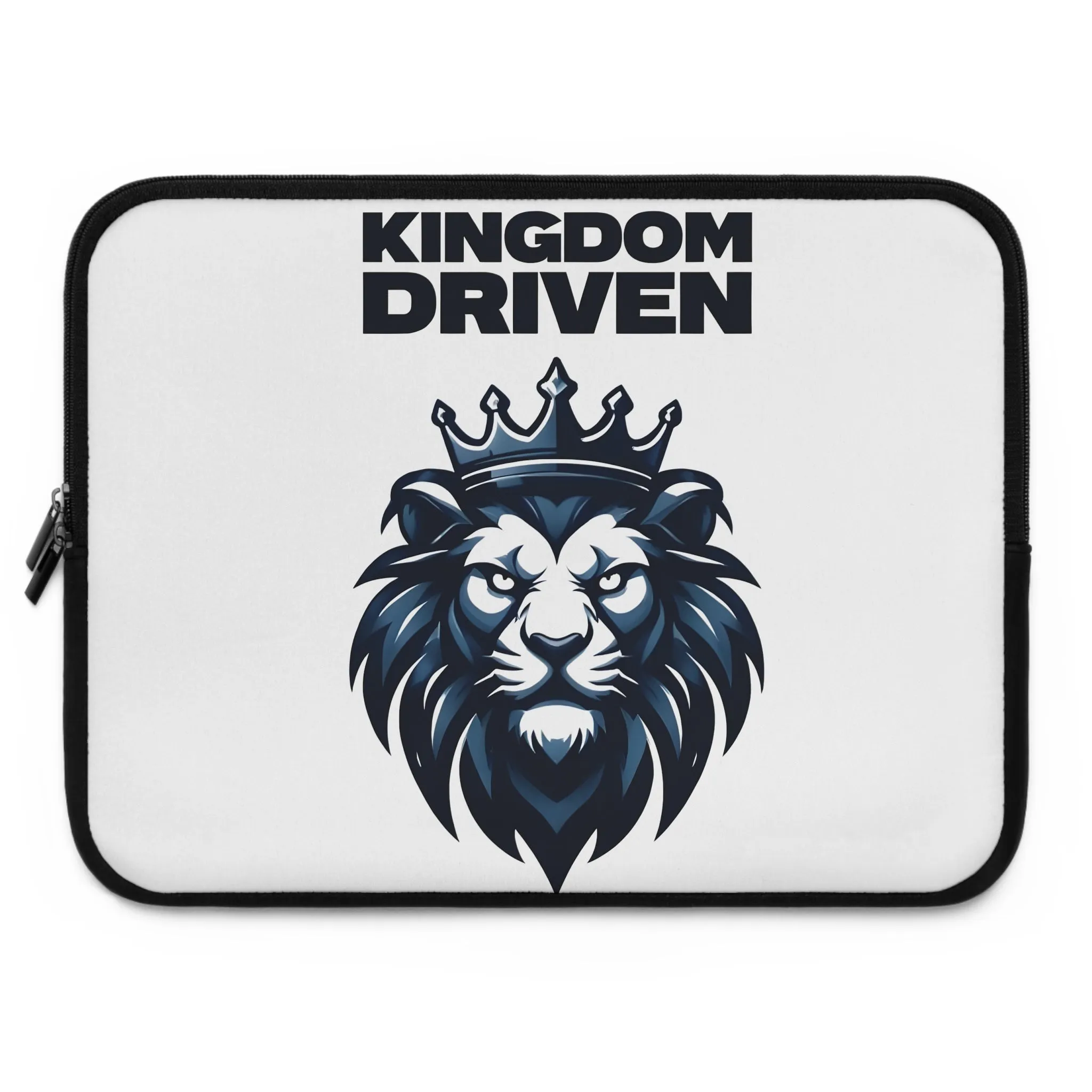 Kingdom Driven Laptop Sleeve – Water-Resistant Neoprene, Dual Zipper, Protective & Lightweight