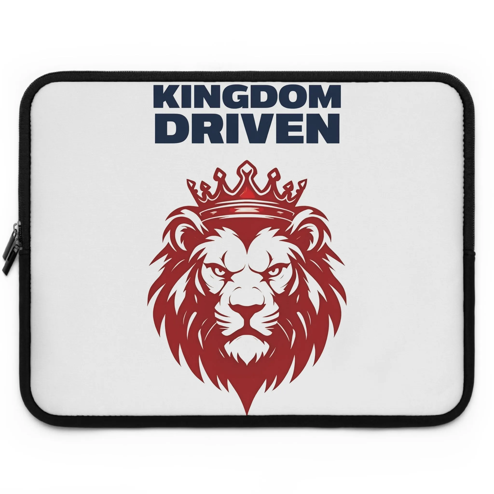 Kingdom Driven Laptop Sleeve – Water-Resistant Neoprene, Dual Zipper, Protective & Lightweight