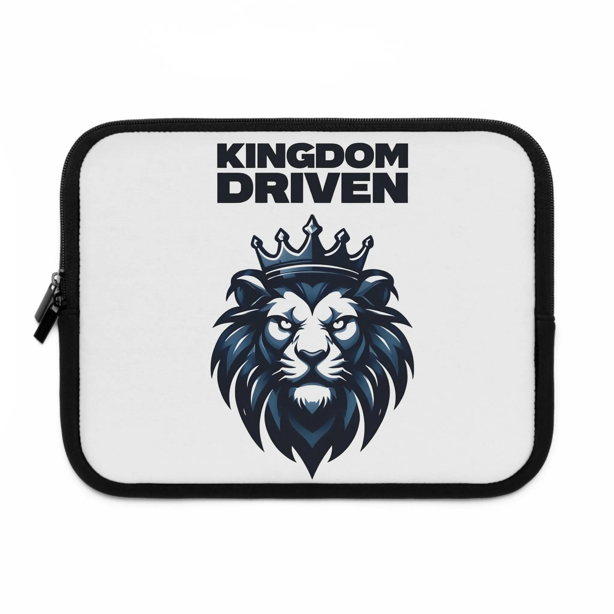 Kingdom Driven Laptop Sleeve – Water-Resistant Neoprene, Dual Zipper, Protective & Lightweight