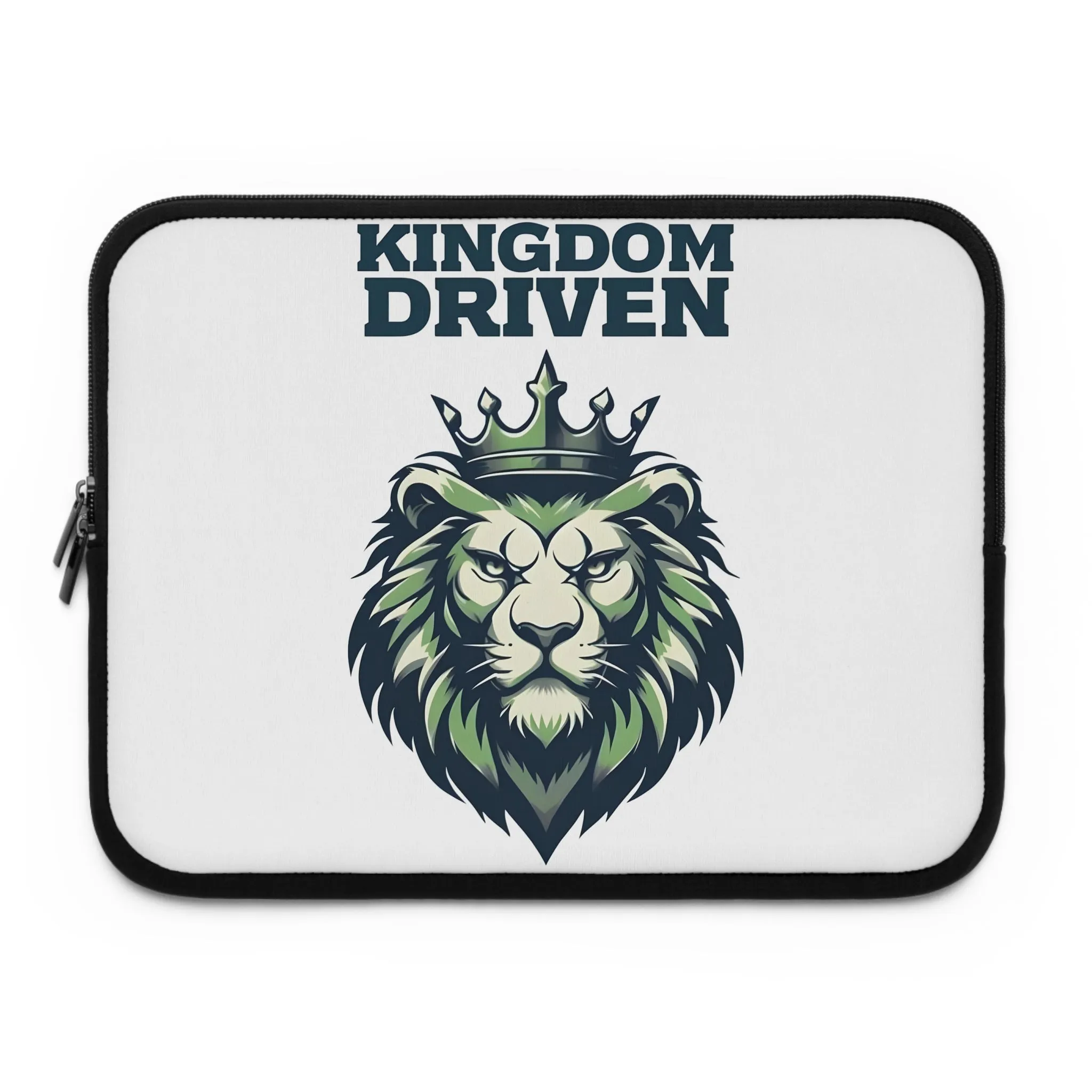 Kingdom Driven Laptop Sleeve – Water-Resistant Neoprene, Dual Zipper, Protective & Lightweight