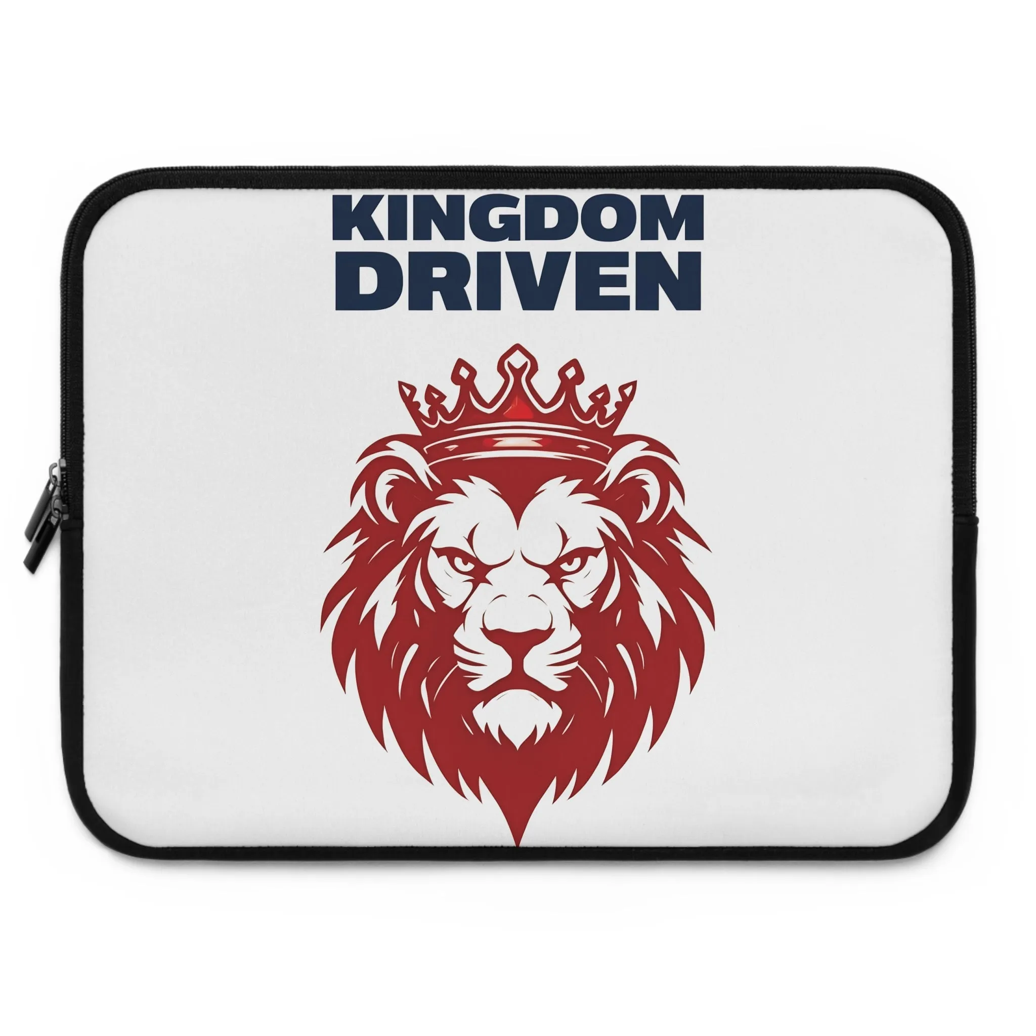 Kingdom Driven Laptop Sleeve – Water-Resistant Neoprene, Dual Zipper, Protective & Lightweight