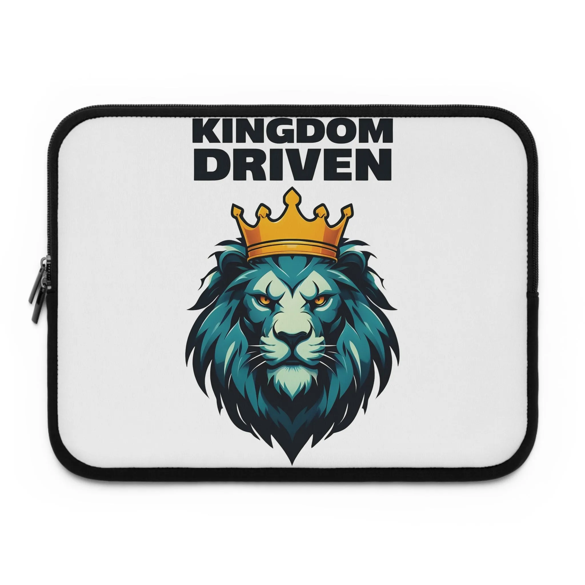 Kingdom Driven Laptop Sleeve – Water-Resistant Neoprene, Dual Zipper, Protective & Lightweight