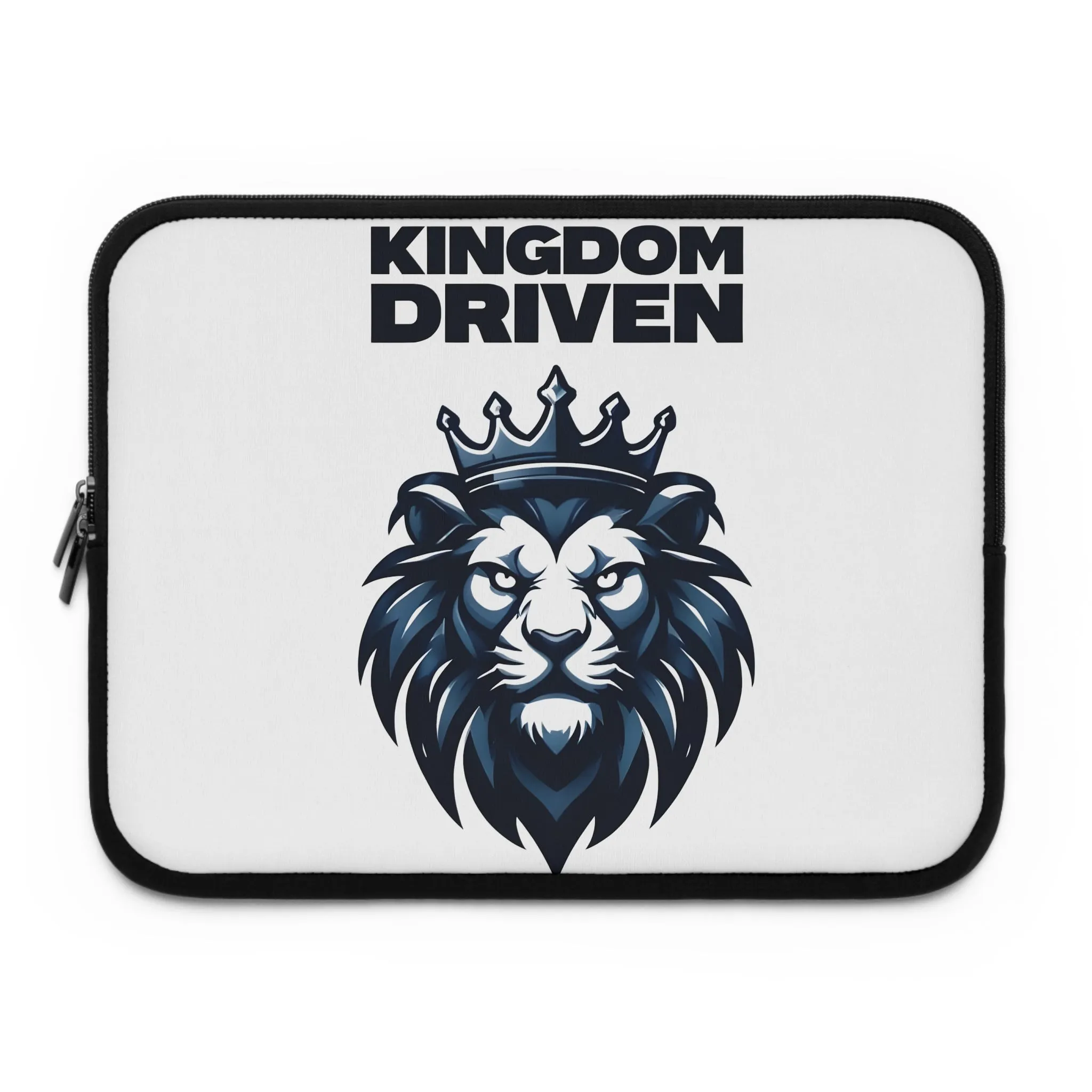 Kingdom Driven Laptop Sleeve – Water-Resistant Neoprene, Dual Zipper, Protective & Lightweight