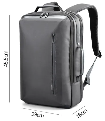 Kingsons Deluxe Business Backpack / Briefcase Hybrid