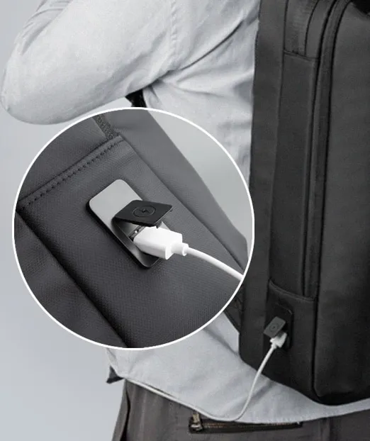 Kingsons Deluxe Business Backpack / Briefcase Hybrid