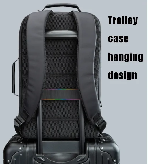 Kingsons Deluxe Business Backpack / Briefcase Hybrid