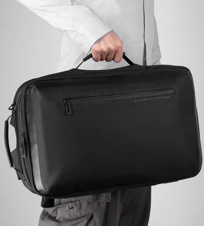 Kingsons Deluxe Business Backpack / Briefcase Hybrid