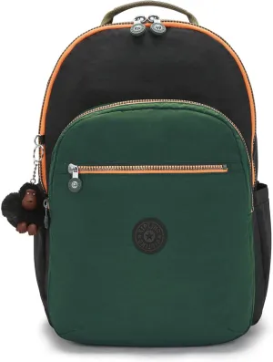 Kipling Seoul Extra Large 17" Laptop Backpack Tree House Bl