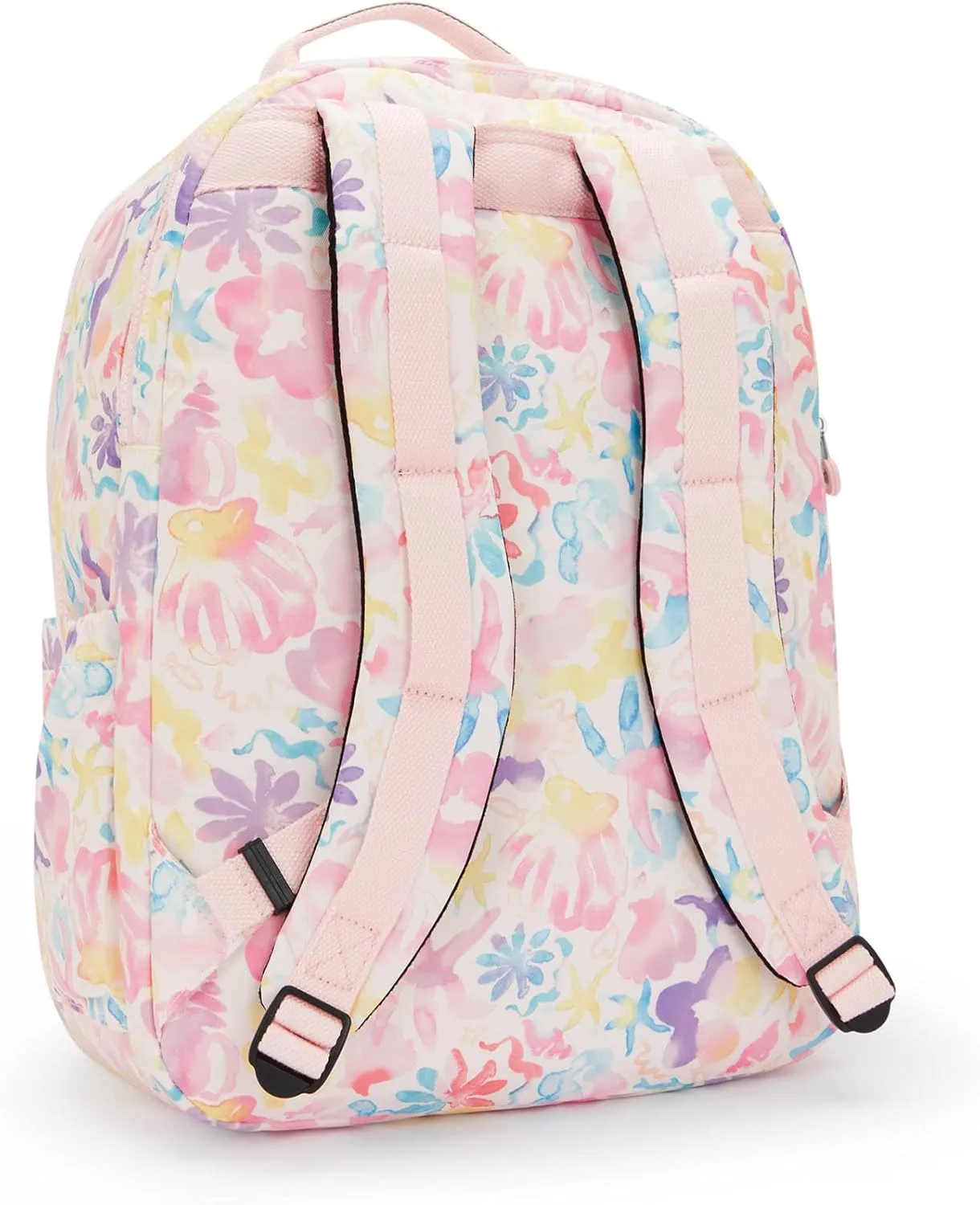 Kipling Seoul Extra Large Printed 17" Laptop Backpack Aqua Sea