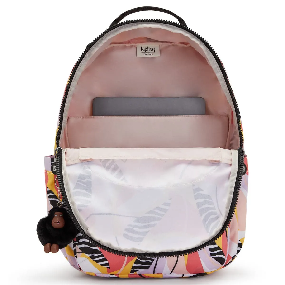Kipling Seoul Large Printed 15" Laptop Backpack