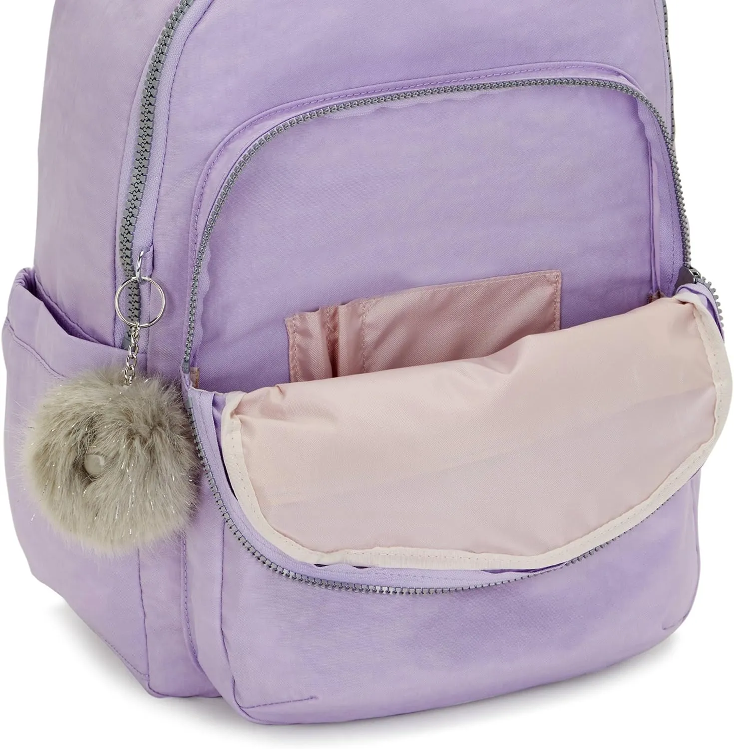 Kipling Women's Seoul 15" Laptop Backpack, Durable, Roomy with Padded Shoulder Straps, Built-In Protective Sleeve