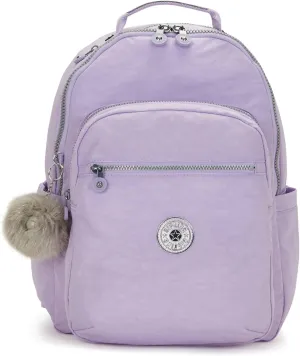 Kipling Women's Seoul 15" Laptop Backpack, Durable, Roomy with Padded Shoulder Straps, Built-In Protective Sleeve