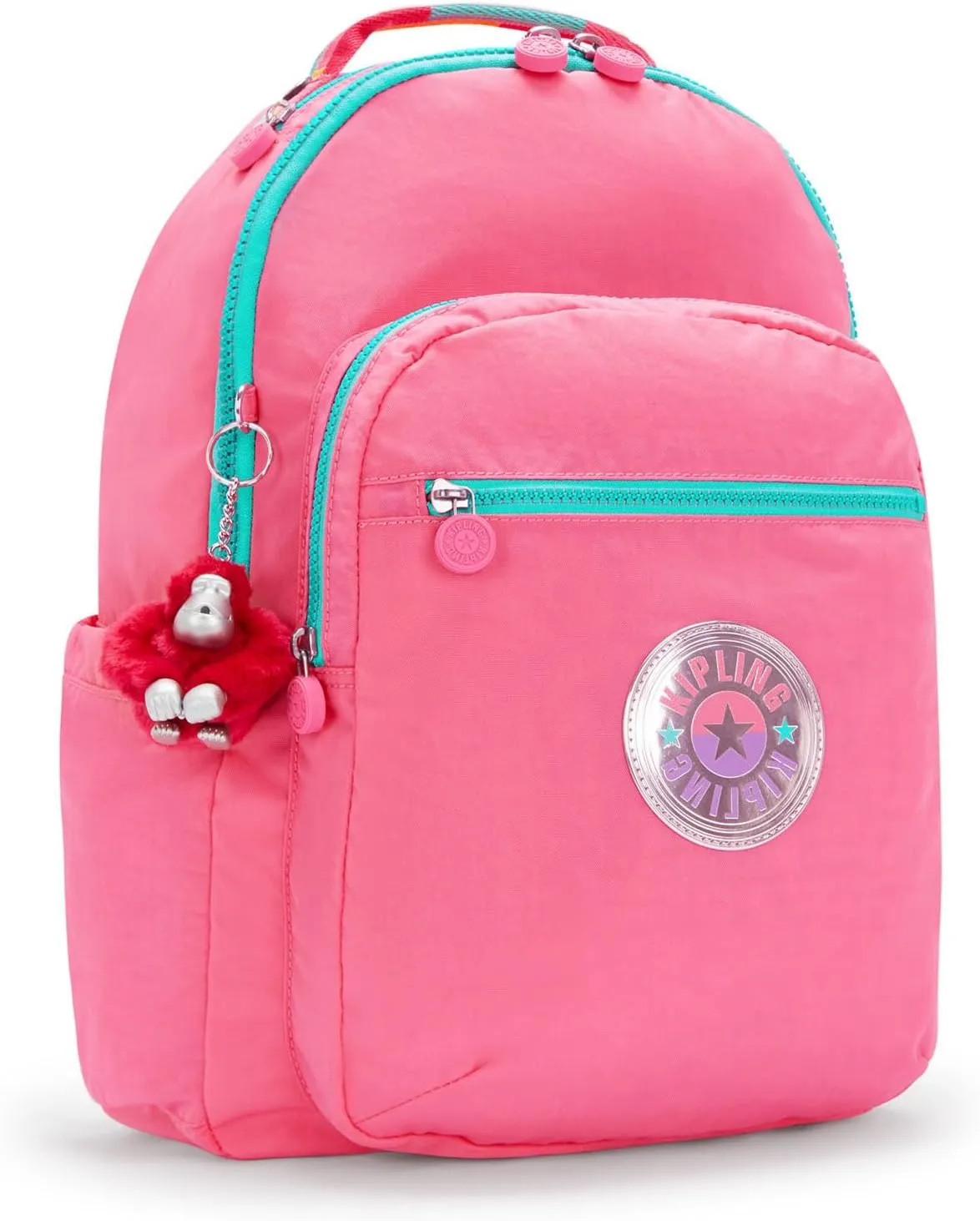 Kipling Women's Seoul 15" Laptop Backpack, Durable, Roomy with Padded Shoulder Straps, Built-In Protective Sleeve