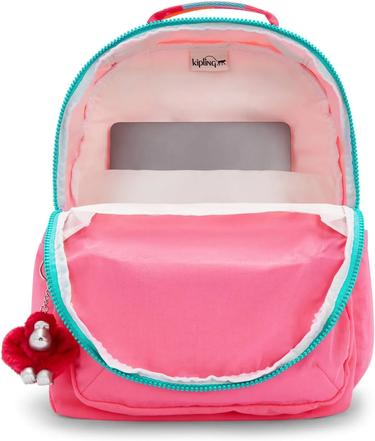 Kipling Women's Seoul 15" Laptop Backpack, Durable, Roomy with Padded Shoulder Straps, Built-In Protective Sleeve