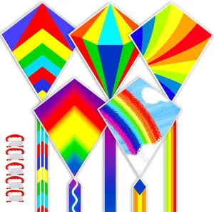 Kite for Kids Easy to Fly - Kites for Kids Girls Boys Adults Easy to Fly, Perfect for Easter Birthday Gift Idea Beach Trip Park Family Activities Outdoor Games