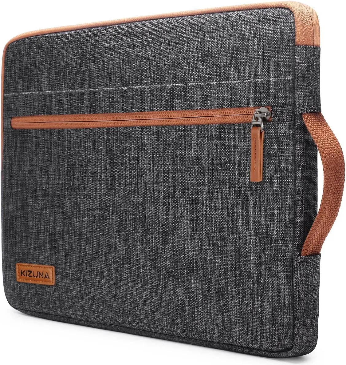 KIZUNA Laptop Sleeve Case 15.6 Inch Water-Resistant Computer Carrying Bag for MacBook Pro 16 M1 M2 Max 2023/Dell XPS 15/HP Envy x360 15/16" Lenovo IdeaPad Flex 5i/LG gram 15/HUAWEI MateBook D 16,Brown