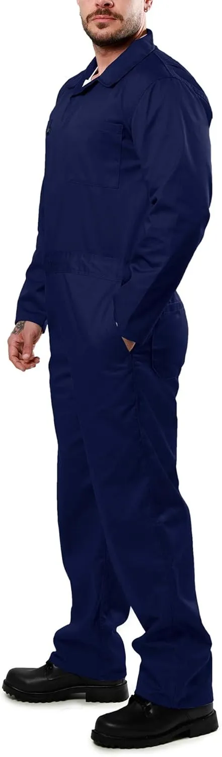 Kolossus Coveralls for Men Long Sleeve Cotton Blend Work Jumpsuit