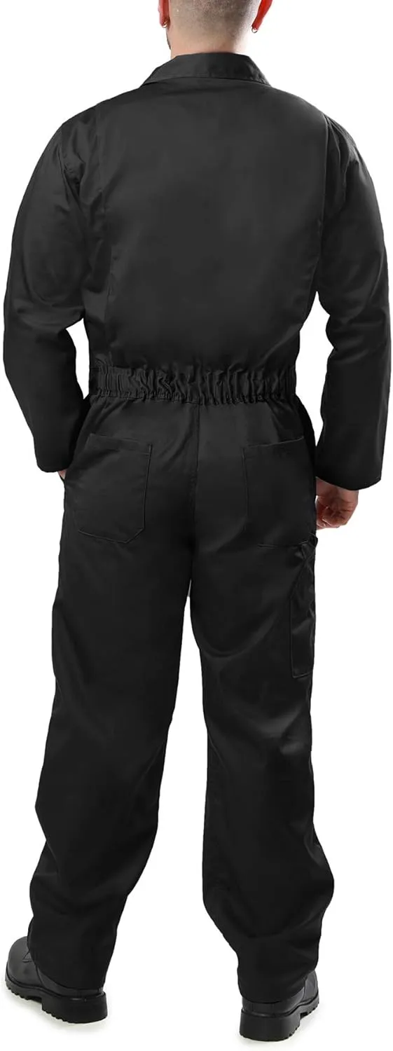 Kolossus Coveralls for Men Long Sleeve Cotton Blend Work Jumpsuit