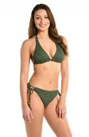 La Blanca Saltwater Sands Halter Triangle Top