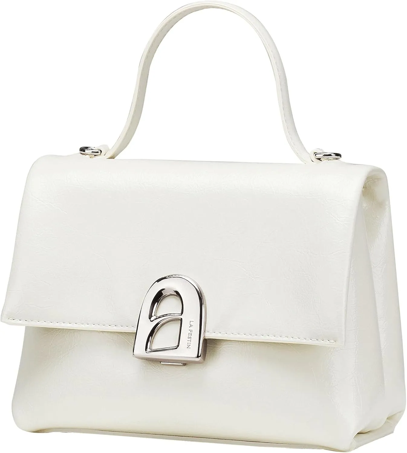 LA FESTIN Leather Small Handbag for Women, Mini Crossbody Purse & Shoulder Bag