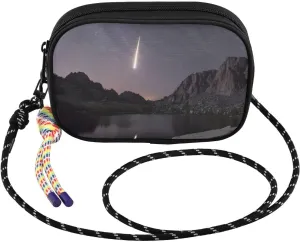 Landscape Moutains Nebula Small Crossbody Bags for Women Cell Phone Purses Shoulder Bag Handbag with Adjustable Strap